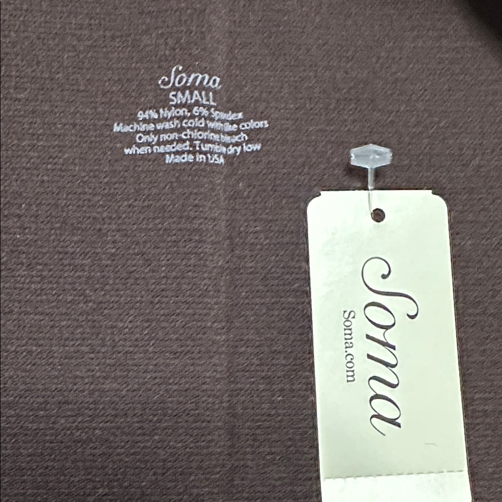 Soma High Rise Slimming Leggings Java Brown Size Small - Picture 5 of 10